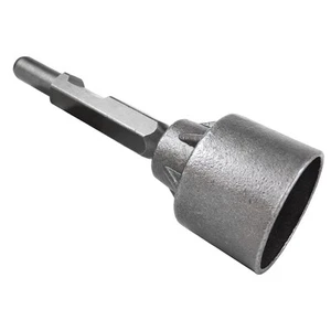 30 mm Sechskantschaft T-Pfostenschrauber Pfahl Nuss, 30 mm Demo Hammer Aufsatz - Bild 1 von 7