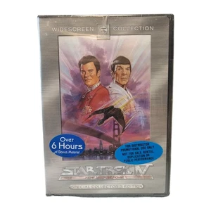 Star Trek IV Voyage Home Promo DVD Special Collector's Edition Widescreen New - Imagen 1 de 2