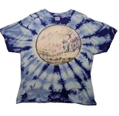 Camisa De Colección Años 90 Mike Dubois Arte Tie Dye Grateful Dead Estilo Grande 22x28 Foto 1 de 4