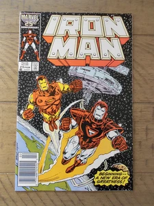 IRON MAN #215 Marvel Comics Original 1st Series 1980's VF/VF+ nice book! - Picture 1 of 3