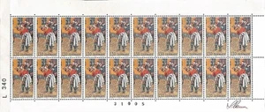 Dänemark Danmark Scott #590 postfrisch Bogen signiert von Czeslaw Slania - Picture 1 of 1