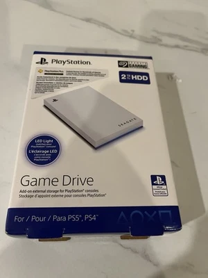 New Seagate Game Drive for PS5 - 2 TB External HDD - USB 3.0 Officially Licensed - Image 1 of 2