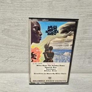 MILES DAVIS BITCHES BREW Cassette Tape 1970 Original Rare Paper Labels 16Bo0908 - Picture 1 of 5