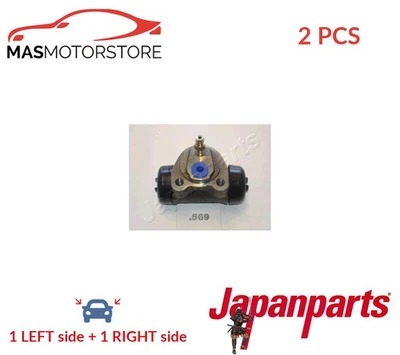 DRUM WHEEL BRAKE CYLINDER PAIR JAPANPARTS CS-569 2PCS A FOR MITSUBISHI GALANT V - Image 1 of 4