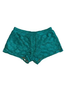 Xhilaratio Mujer Turquesa Encaje Pantalones Cortos Ropa de Salón Talla XS Ropa de Dormir Pull - Imagen 1 de 6