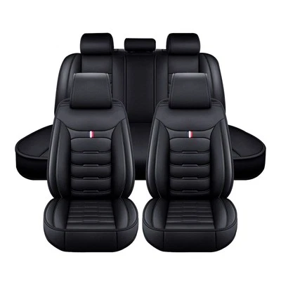 Car Seat Covers for VOLVO XC90 XC40 XC60 XC70 5 Seat Covers PU Leather 4 Seasons - Image 1 of 4