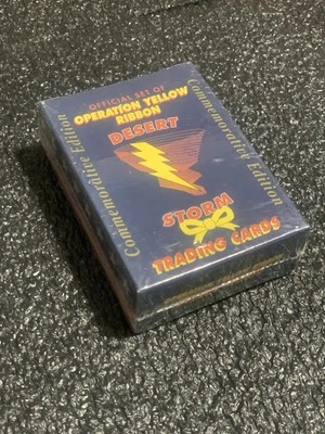 NEW SEALED 1991 OPERATION YELLOW RIBBON DESERT STORM TRADING CARD BOXED SET RARE - Image 1 of 3