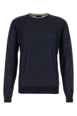 PRADA Navy Blue Cashmere Blend Sweater New & Authentic - Image 1 of 3