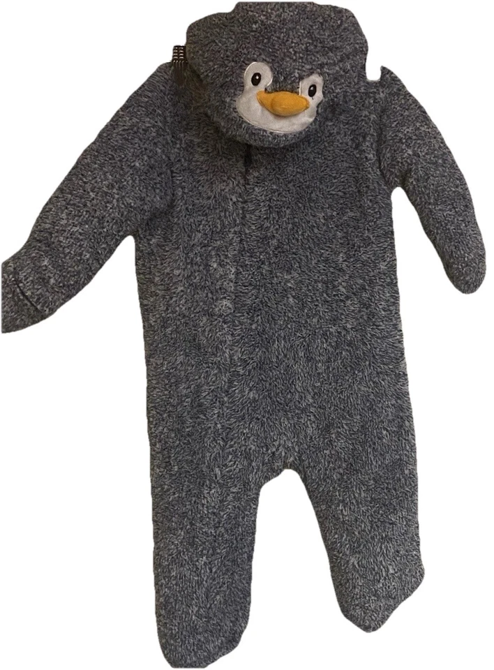 考拉宝宝连体抓绒雪地套装灰色 18-24 个月 — 第 1/4 张图片