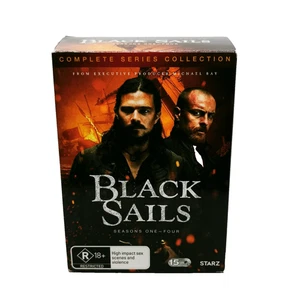 Black Sails - Complete Series Box Set Season 1 2 3 4 (DVD Region 4) Collection - Picture 1 of 5