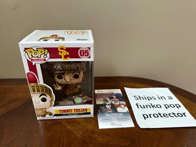 Funko Pop College USC Trojans "Tommy Trojan" #05 Ron Yary- Signed- JSA - COA - Image 1 of 4