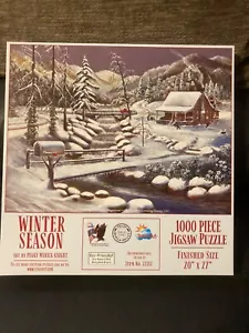 Winter Season 1000 PIECE JIGSAW PUZZLE by SUNSOUT - Picture 1 of 2