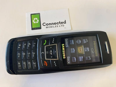 Samsung E250 Mobile Phone UNLOCKED SGH-E250 Black Slider Original Fully Working - Image 1 of 4