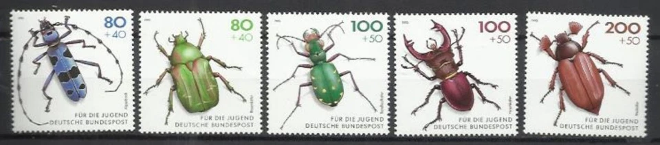 6205-SERIE COMPLETA ALEMANIA INSECTOS 1993 NUEVOS MNH** SOBRETASAS ALTO VALOR.FA - Imagen 1 de 1