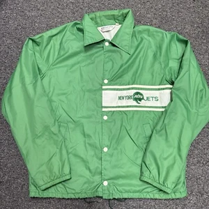 Vtg Stahl Urban New York Jets Satin Jacket Size M - Picture 1 of 10
