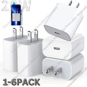 20W USB Type C Power Adapter Fast Charger Cube Block For iPhone iPad Android Lot