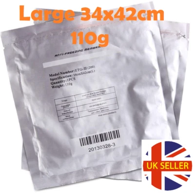 ANTI FREEZE MEMBRANE 10pcs Anti Freeze Weight Loss Pads Cryo Membranes Lipolysis Machine FAT Slim UK