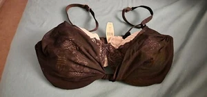 Victoria's Secret 38C Sexy Black Lace & Chiffon - Picture 1 of 4