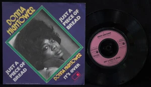 Donna Hightower-Just A Piece of Bread-Metronome M 25,600-German Soul Pic Slv 45! - Picture 1 of 2