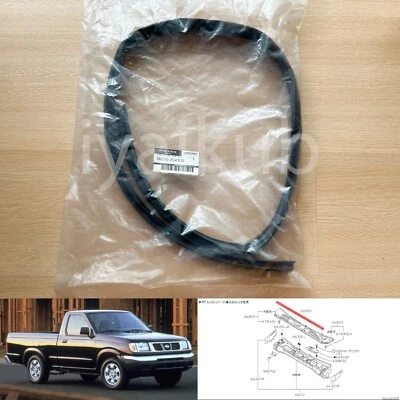 97-04 Genuino para Nissan Navara Frontier D22 RMD22 Capucha Sellado Superior Junta de Goma Foto 1 de 4