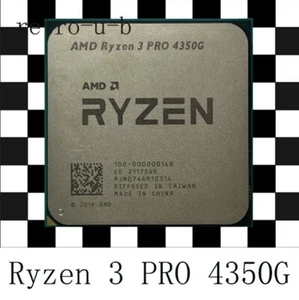 AMD Ryzen 3 PRO 4350G AM4 3.8GHz 4Core CPU Processor R3 4350G - Picture 1 of 1