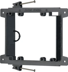 Arlington® LVN2 Nail-On Niederspannungs-Doppelgang-Montagehalterung, Klasse 2 Verkabelung - Bild 1 von 4