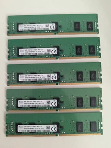 SK hynix 8GB 1Rx8 PC4-2400T-RD1-11 HMA81GR7MFR8N-UH T2 RD 1711 (RDIMM Servern) - Bild 1 von 2