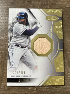 2023 Topps Tier One Josh Bell #T1R-JB Bat Relic 273/400 Guardians/Padres - Image 1 of 2