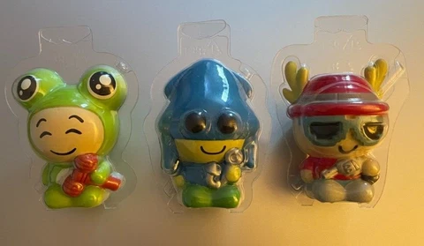 Roblox Dev Series Squooshems LOT OF 3 Arsenal Froggy MM2 Nikilis Zeg NO CODES Cover
