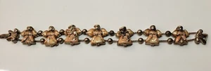 Vintage Enamel Guardian Angels Slide Bracelet ST & GT  Late 20th century - Picture 1 of 2