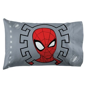 Spider-Man Mask Pillow Case Grey - Picture 1 of 1