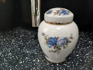 ROYAL ALBERT MOONLIGHT ROSE SMALL LIDDED GINGER JAR - Picture 1 of 4