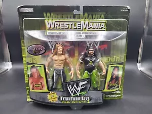 WWF WrestleMania 2000 TitanTron Live Double Slam Series 2 TRIPLE H & X-PAC *NUOVO CON SCATOLA* - Foto 1 di 7
