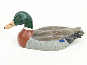 1984 Vintage Holz Ente Köder signiert J Alec Redick The Decoy Shop Bath Ontario? - Bild 1 von 24