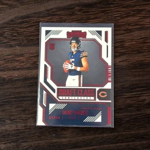 2024 Panini Contenders Draft Class Rome Odunze Red Parallel Bears RC (254) - Picture 1 of 2