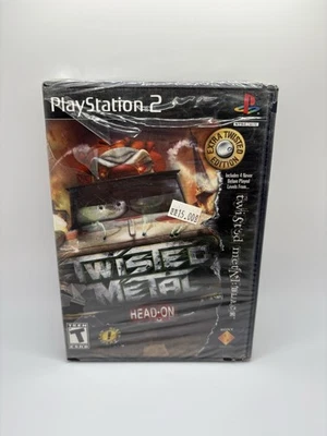 Sealed Twisted Metal: Head-On Extra Twisted Edition PlayStation 2 PS2 Black New - Image 1 of 4