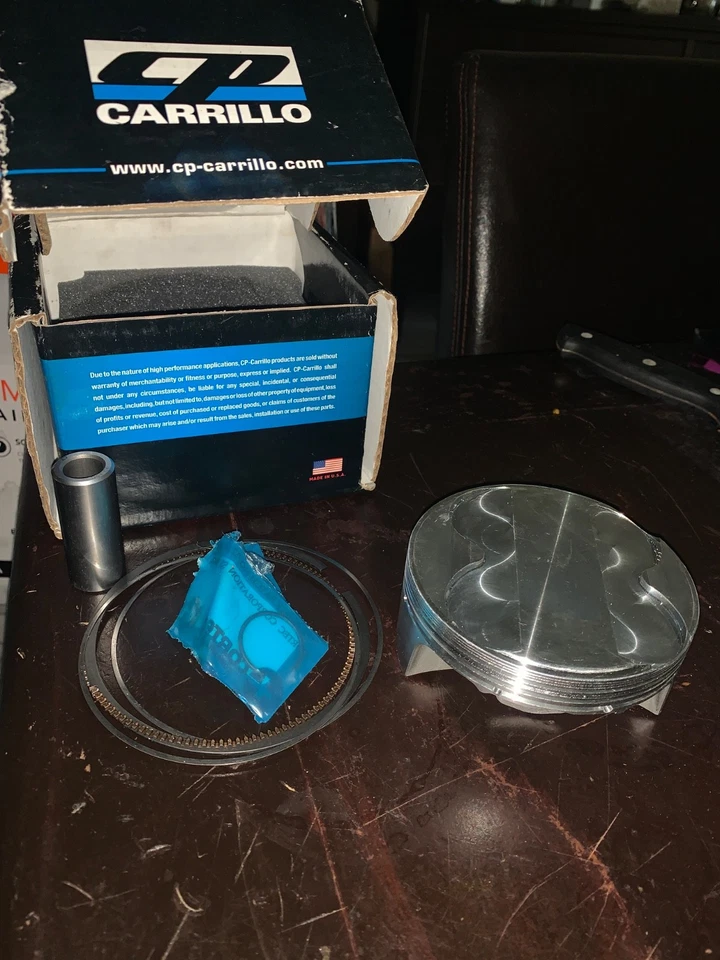 Kawasaki kfx450r kfx 100mm Big Bore 12:5:1 Bomba Gas CP Carillo Pistón Kit Foto 1 de 1