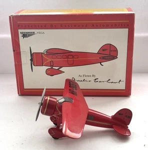Eastwood Automobilia Lockheed Vega Amelia Earhart NR 956Y Die-Cast Coin Bank NIB - Picture 1 of 9