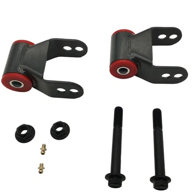 1.5" or 2" Lift Kit Rear Shackle for Chevy GMC K1500 K2500 Tahoe 1988 - 1999 4WD Foto 1 de 3