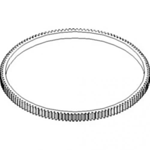 Engranaje de anillo de volante para John Deere 710D 410B 410C 410D 510C 510D 550 640 R54503 Foto 1 de 1