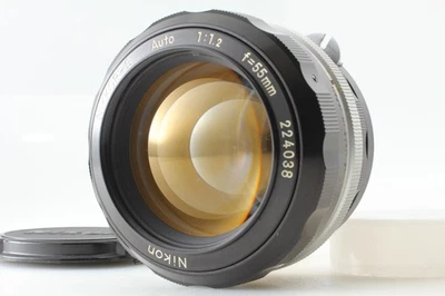 [Near MINT] Nikon Nikkor-S Auto 55mm f/1.2 non Ai MF Standard Lens From JAPAN - Image 1 of 4