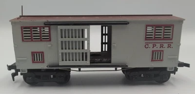 Tyco Mantua Central Pacific escala HO CPRR 1860 antiguo tren de caballos vagón de carga Foto 1 de 4