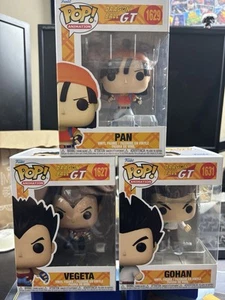 Dragon Ball GT POP! Vinyl Figures Set of 3 – #1627, #1629, #1631 – Mint! - Picture 1 of 1