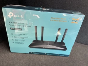 TP-Link Archer AX30004-Stream Gigabit WIFI6 Router Still In Plastic - Picture 1 of 6
