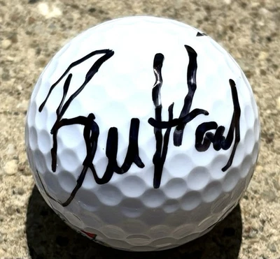 BILL HAAS SIGNED Masters Logo Golf Ball - Image 1 of 2