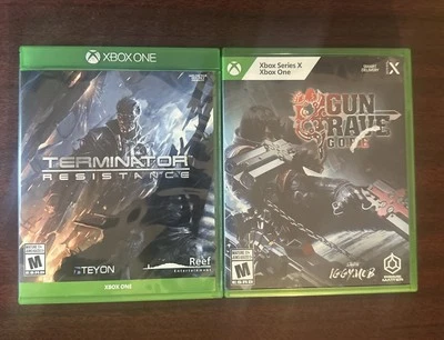 Terminator Resistance And GunGrave  GORE Lot Of 2 Games ( Xbox One) - Image 1 of 3