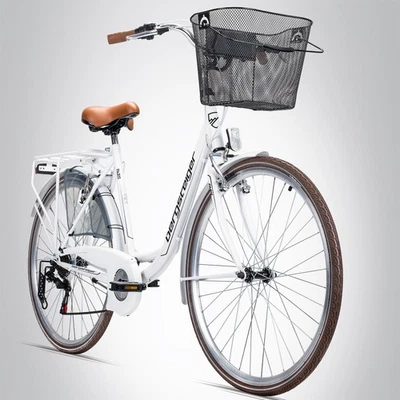 26 Zoll, 28 Zoll Damenfahrrad Bergsteiger Paris Citybike Shimano Damenrad B-WARE - Bild 1 von 4