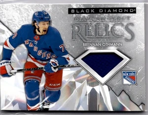 Brennan Othmann Debut Relics Jersey #DD-BO 2024-25 Black Diamond Rangers - Picture 1 of 2