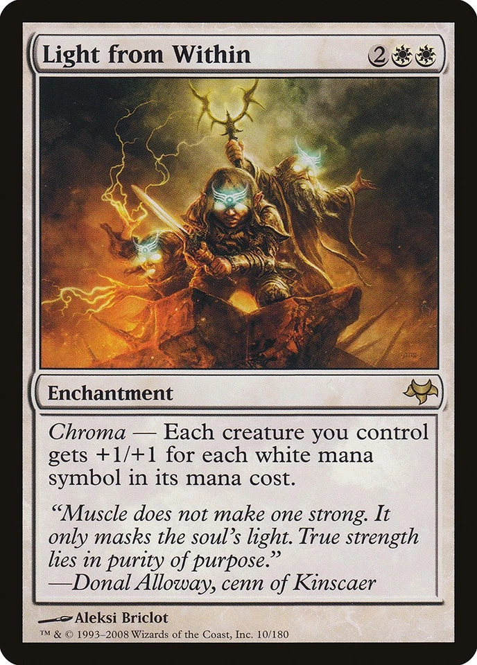 Light from Within Eventide NM White Rare MAGIC THE GATHERING MTG CARD ABUGames - Image 1 of 1