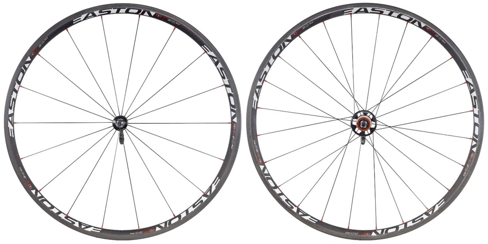 Easton EC90 SLX Carbon Tubular Road Wheelset Shimano 11 Spd 700c Rim Brake QR R4 - Image 1 of 4
